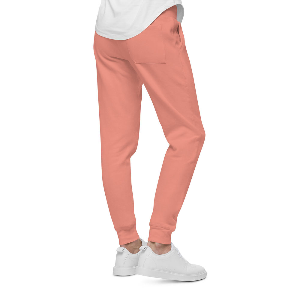 Thumbnail: Retro Style unisex fleece sweatpants