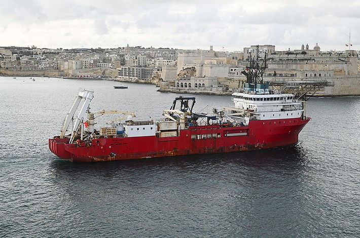 Das gleiche Schiff als CS RECORDER vor Valetta, Malta 2024