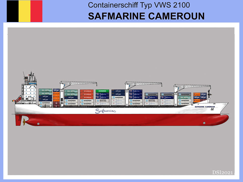 Containerschiff VWS2100
