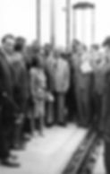 Walter Ulbricht zu Besuch auf der Werft am 10.7.1963