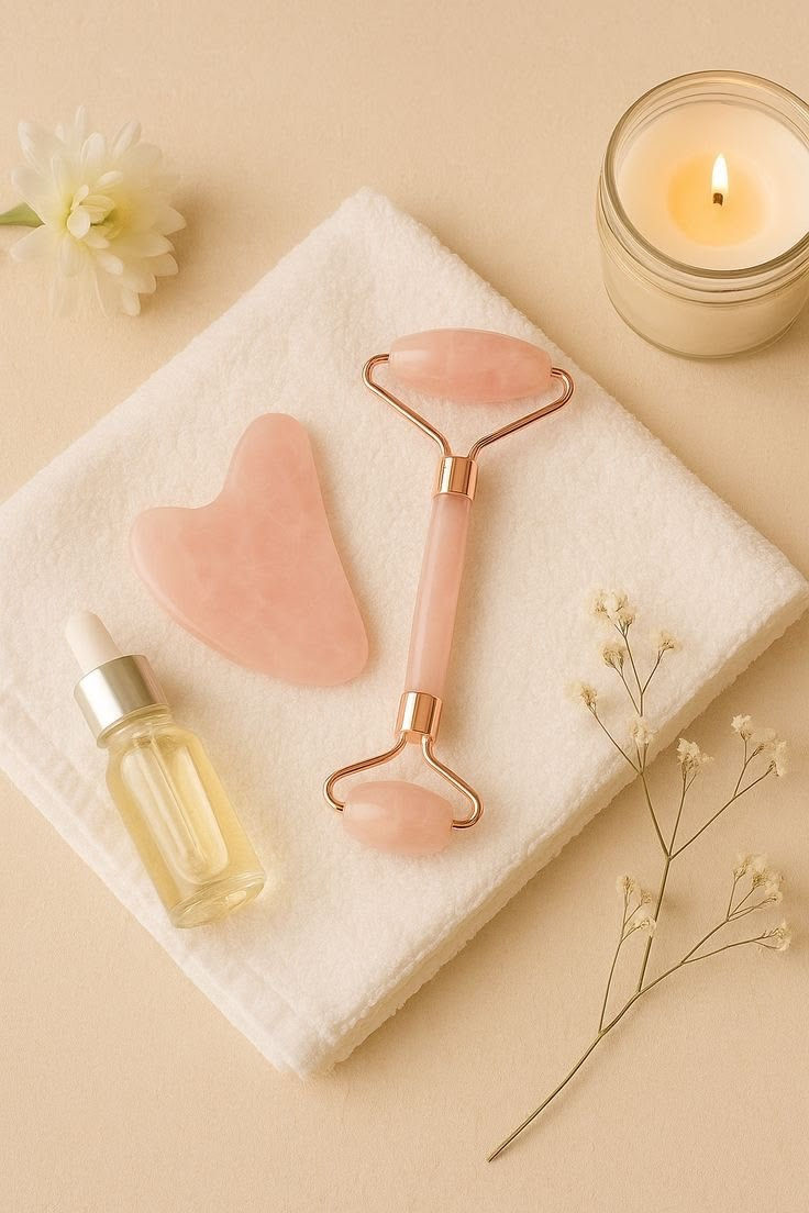 Thumbnail: Face Roller & Gua Sha Set