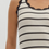 Thumbnail: Remi Stripe Scallop  Edge Tank