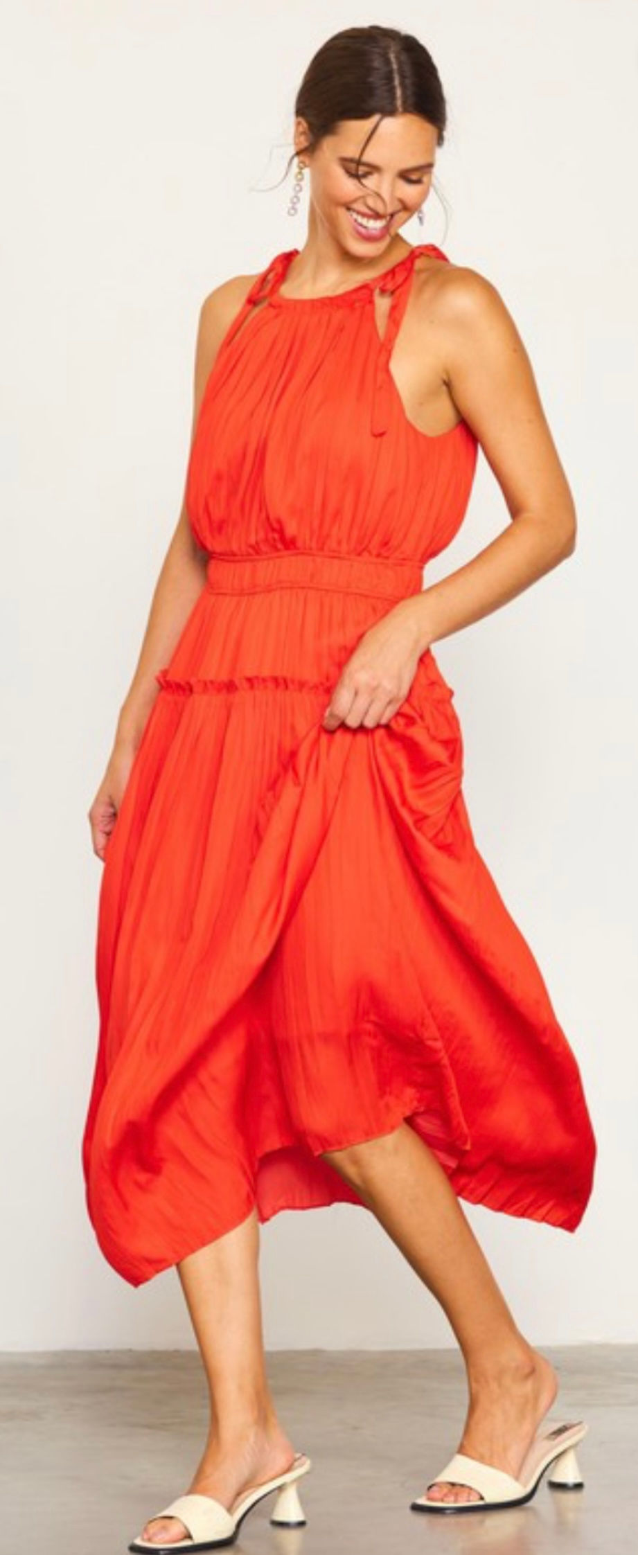 Thumbnail: Cooper Halter Midi Dress