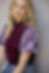 Thumbnail: Dara Violet puff sleeve top in wine
