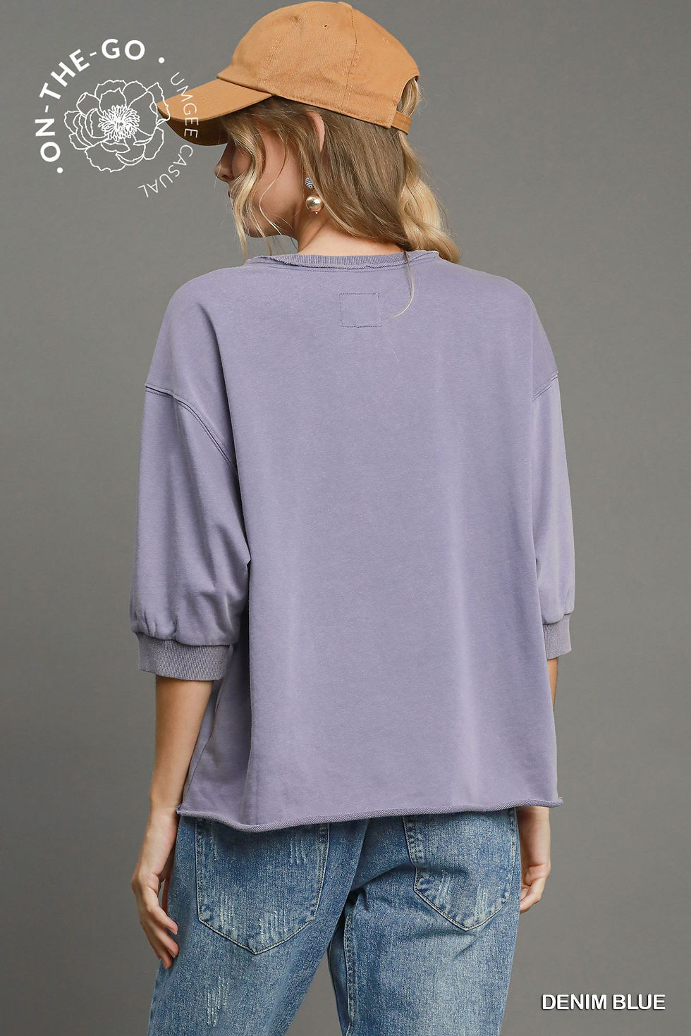 Thumbnail: Mineral Washed French Terry Top