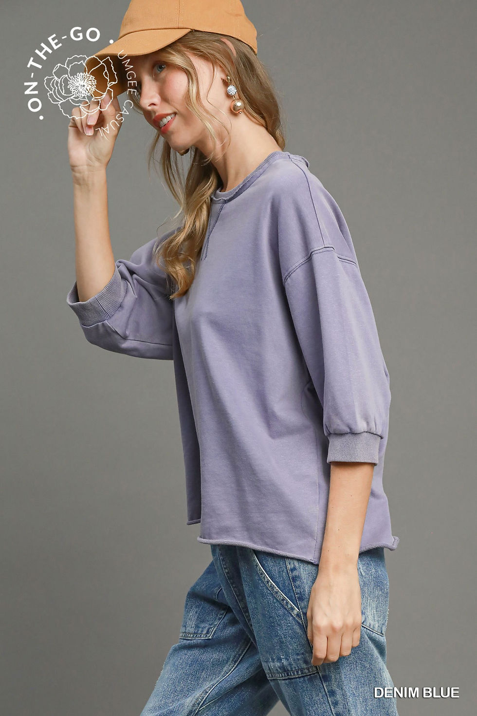 Thumbnail: Mineral Washed French Terry Top