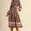 Thumbnail: Carly Floral Border Printed Midi Dress