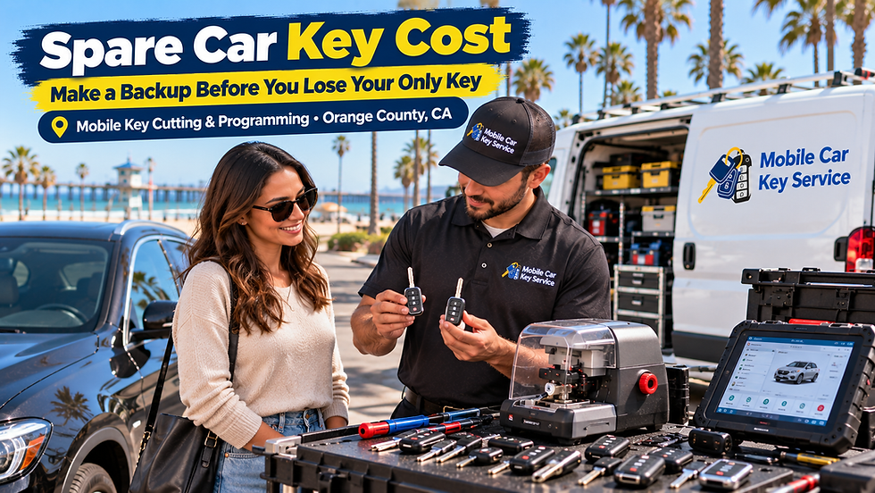 Spare Car Key Cost: Is It Cheaper to Make a Duplicate Before You Lose Your Only Key?