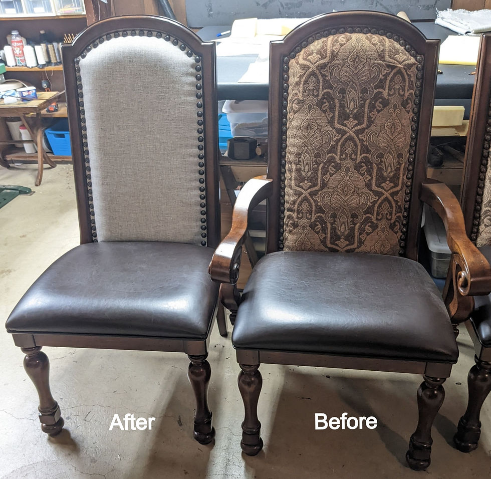 Is it cheaper to buy a new chair or reupholster?
