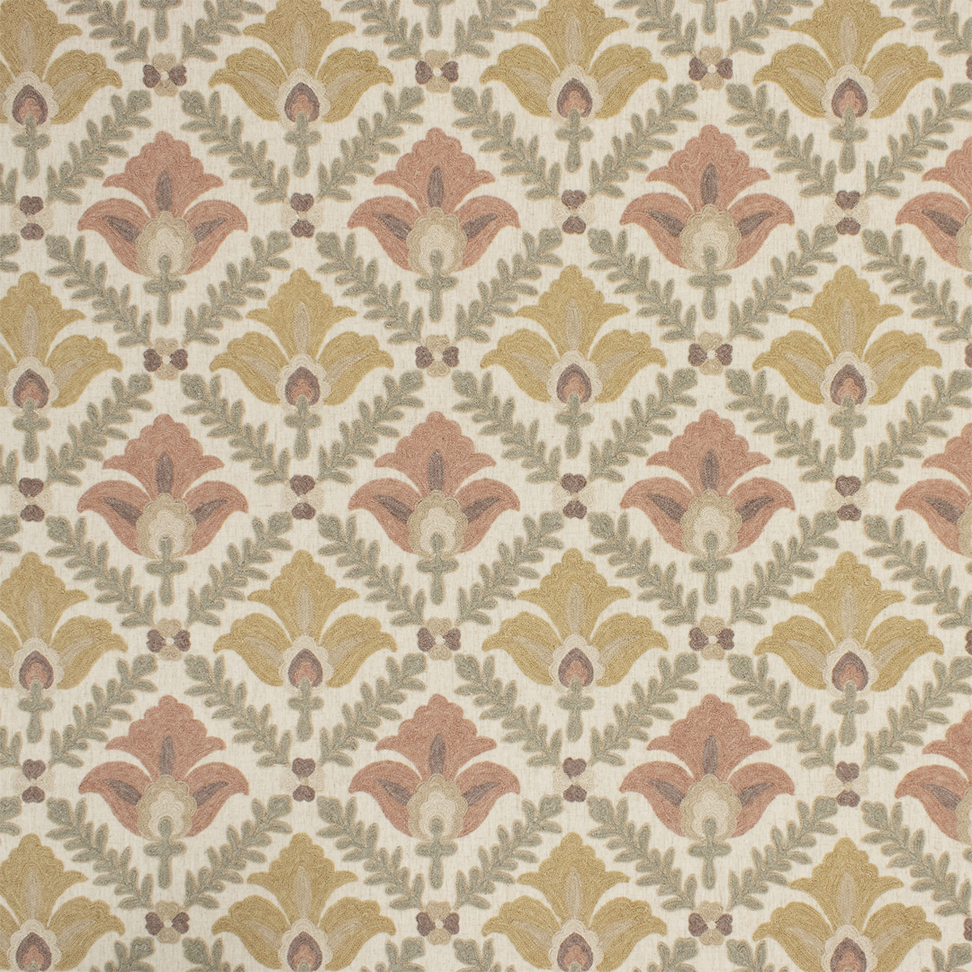 embroidered fabric by the yard