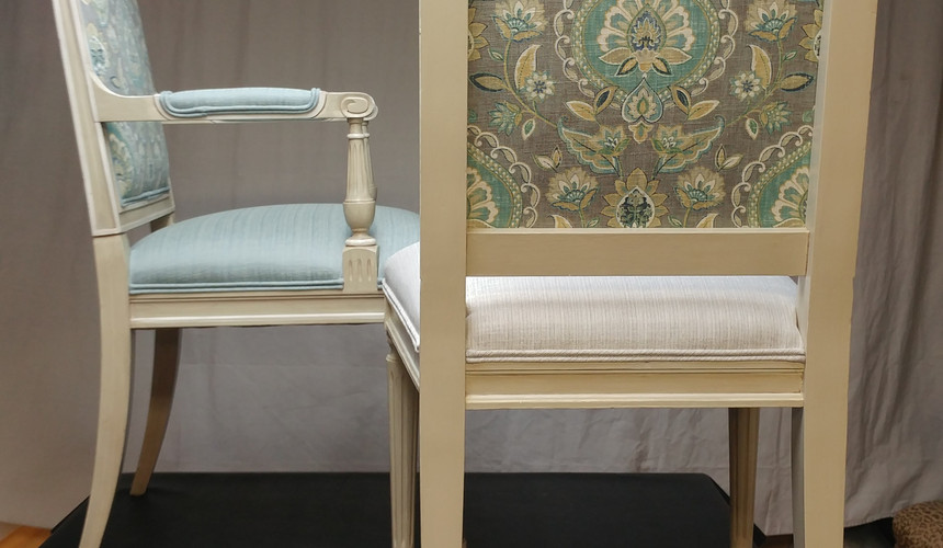 French Louis XVI dining chair after