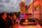 People watch as a mascot dances atop a car during the Lantern Festival celebrations in Miaoli, Taiwan, March 3, 2026. REUTERS/Ann Wang