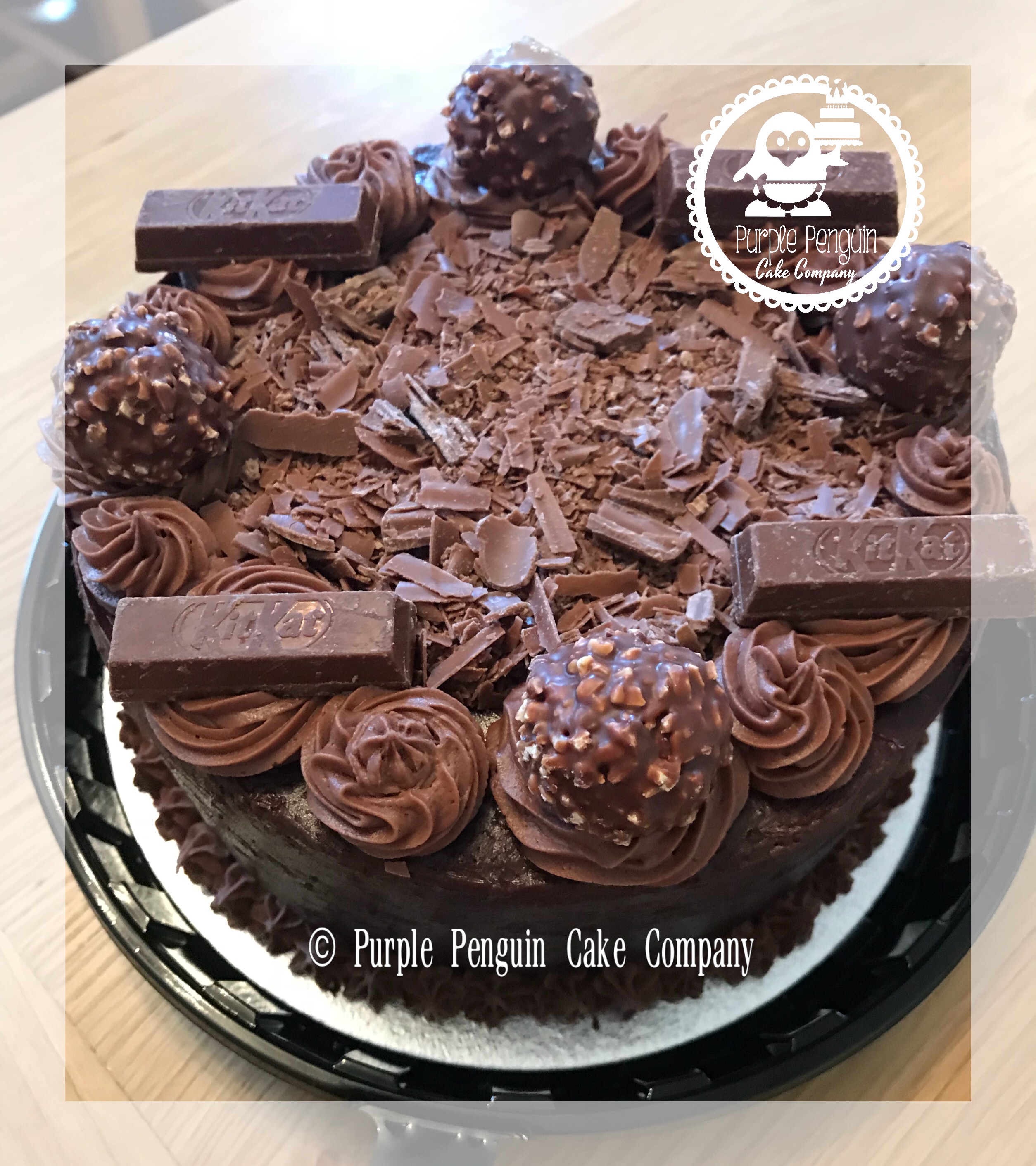 7" Chocolate Indulgent Cake - £17.50