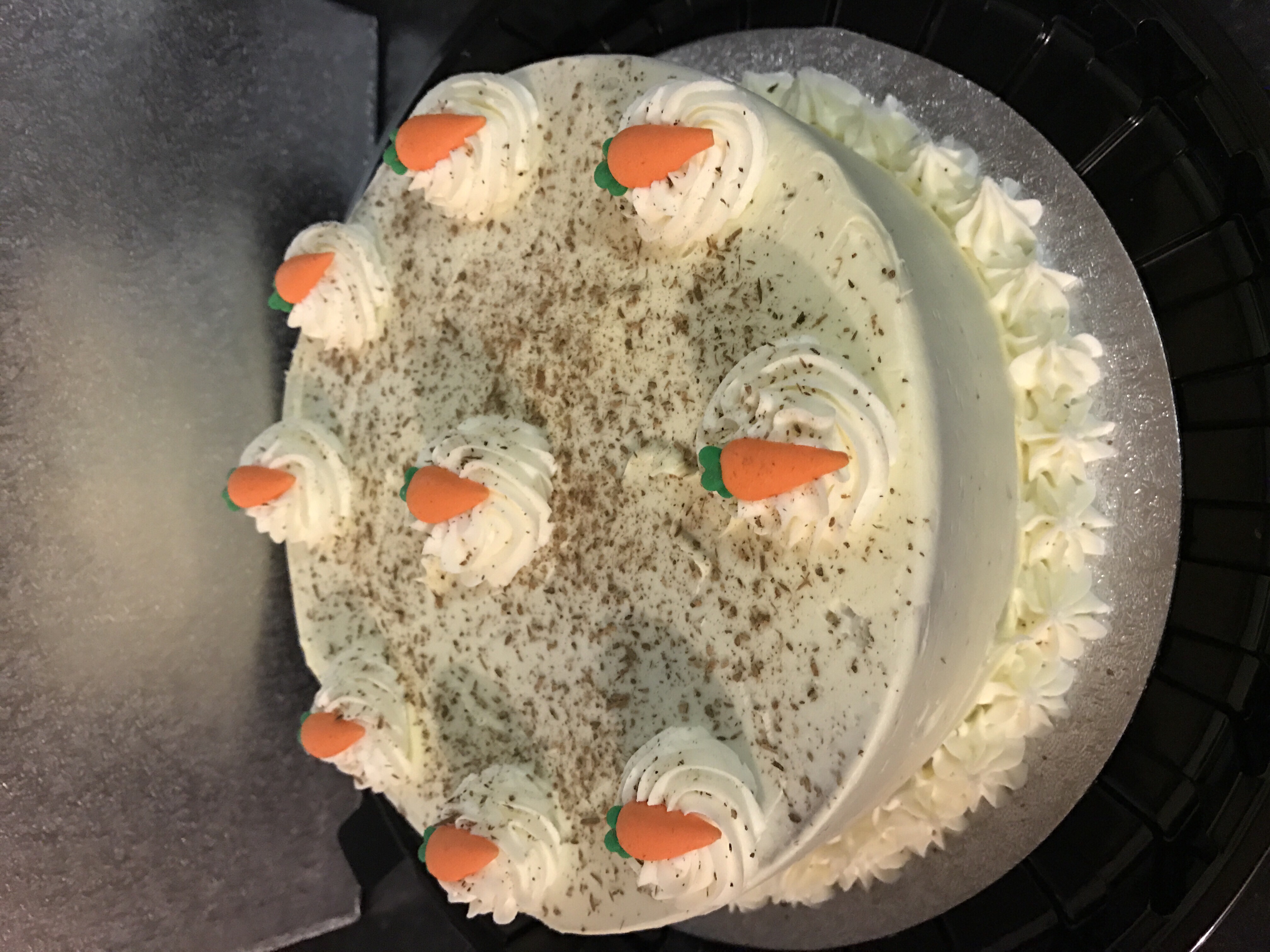 7" Carrot Cake- £15