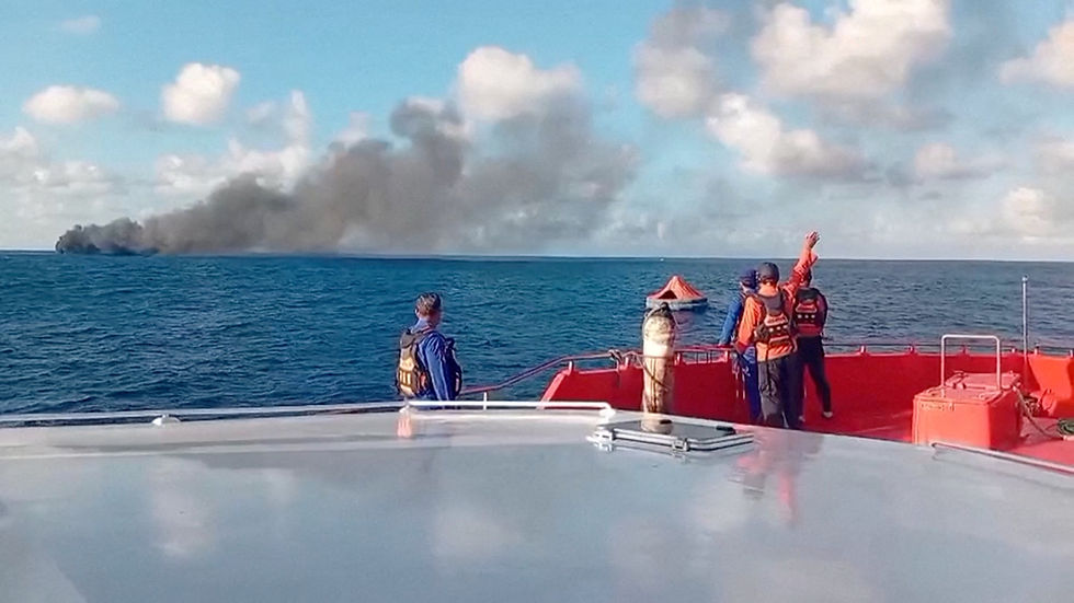 One dead, 172 rescued after ferry from Bali catches fire