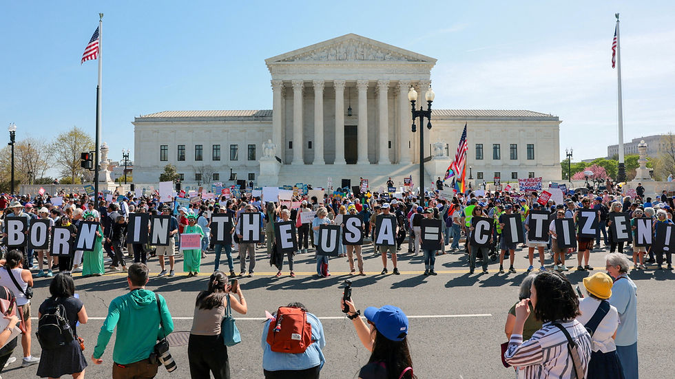 US Supreme Court to rule on Trump's bid to limit birthright citizenship