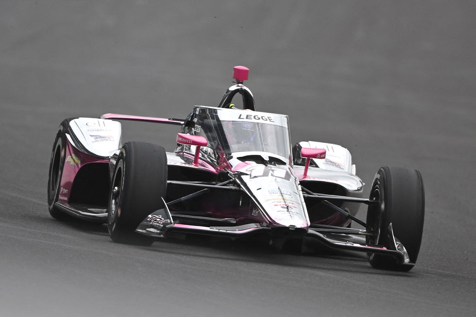 MOTOR RACING: 'Double' trouble: Katherine Legge crashes, exits Indy 500: 'I'm gutted'
