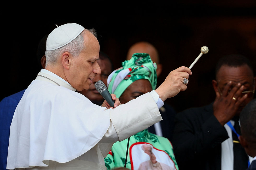 In Mongomo, Pope said 'to serve the common good rather than private interests'