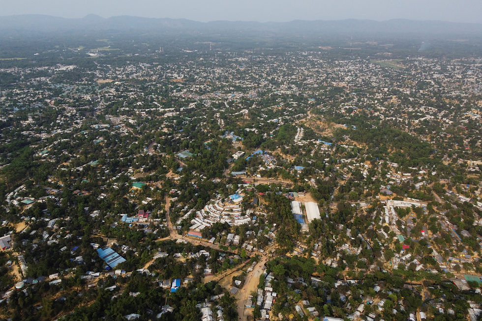 Eight children killed in landslide at Rohingya refugee camp in Bangladesh
