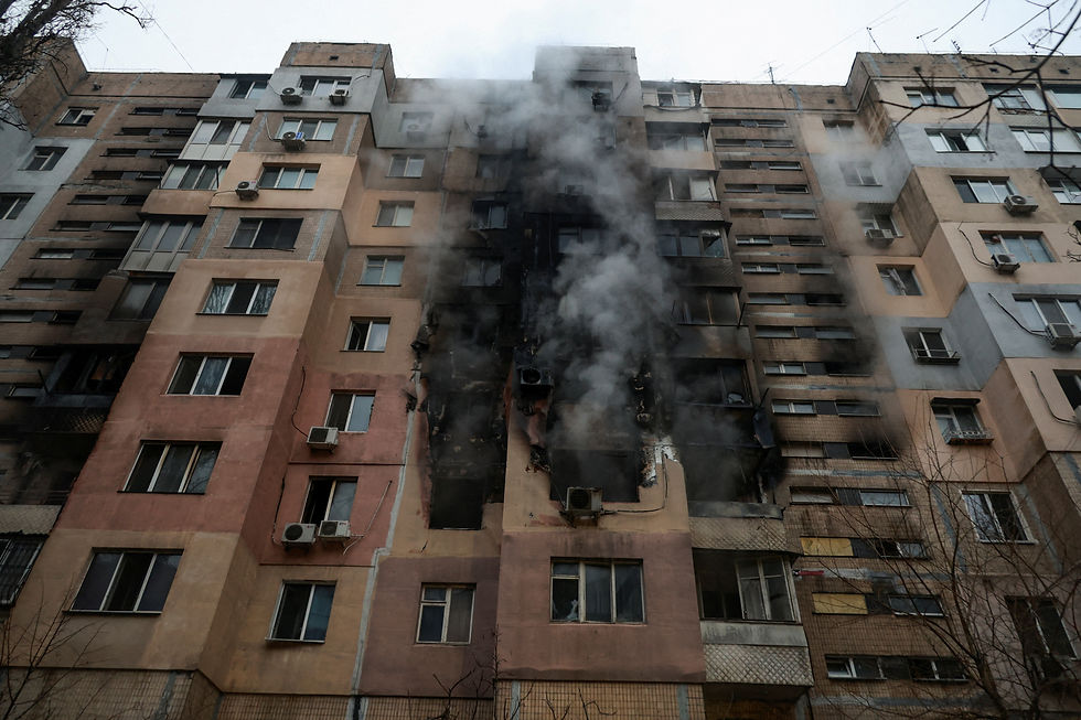 Russian strikes kill 2 in Odesa, knock out power in Kharkiv