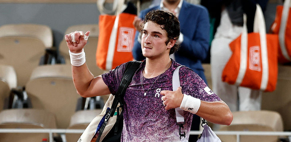 TENNIS: Teen sensation Fonseca exits French Open with new conviction