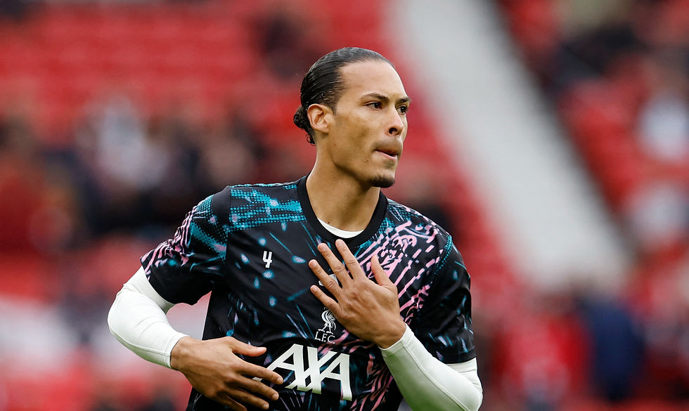 SOCCER: Liverpool's Van Dijk rejects criticism of training regime after Man United defeat