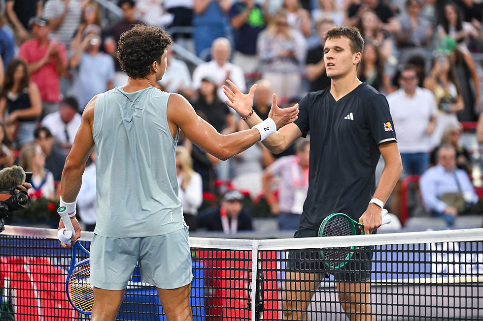 TENNIS: Shelton cruises past Mensik to reach Canadian Open semifinals