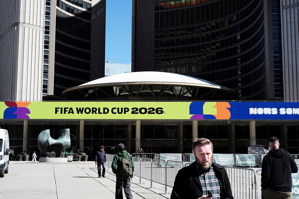 Toronto's Nathan Phillips Square gets World Cup glow-up