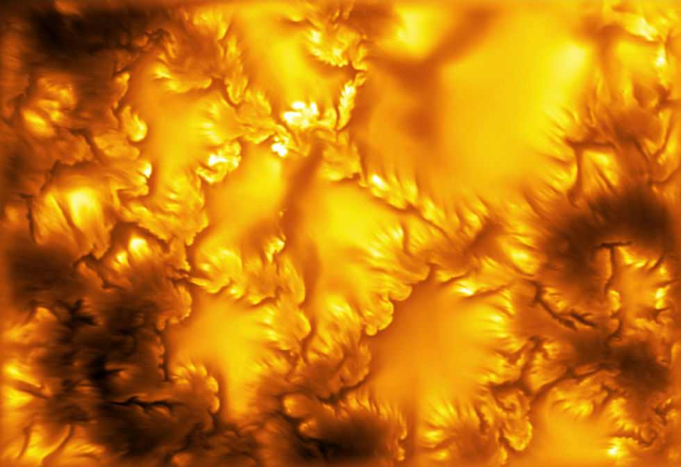 Scientists observe swirling vortexes across the Sun's surface