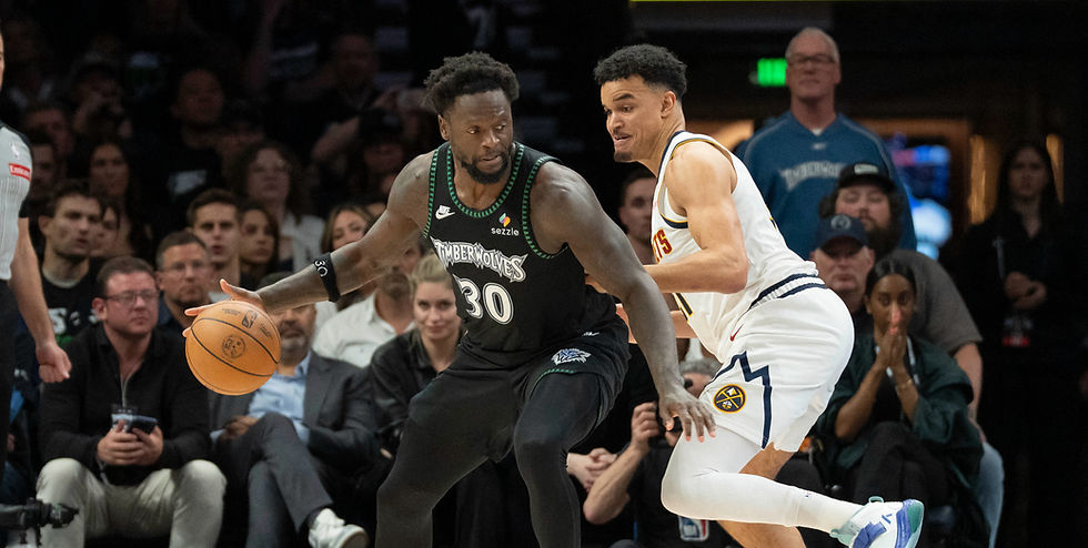 NBA: Short-handed Wolves pull away from Nuggets, seal series in Game 6