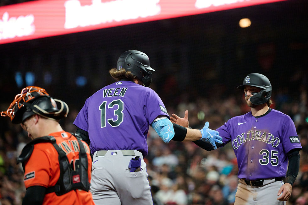 MLB: Zac Veen homers again as Rockies, Kyle Freeland cruise past Giants