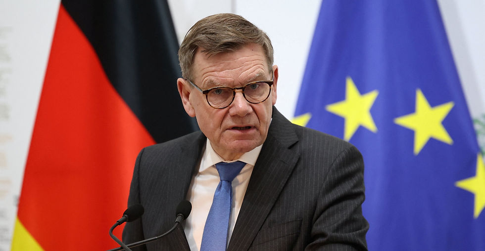 German foreign minister hopes Iran peace talks given chance to work