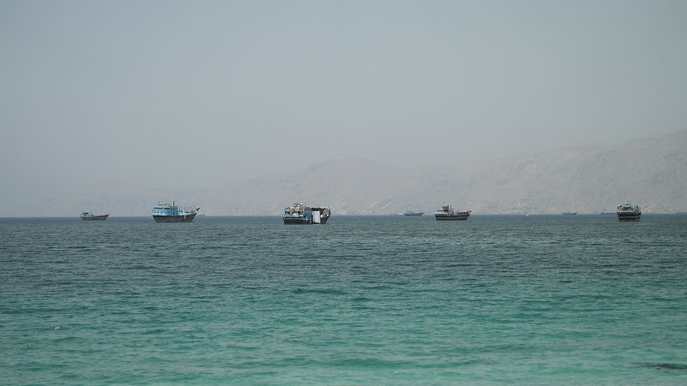Three stranded tankers carrying 5 million barrels of crude oil exit Hormuz