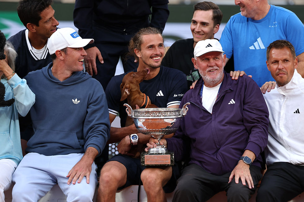 TENNIS: Zverev has turned the page with French Open win, says Becker