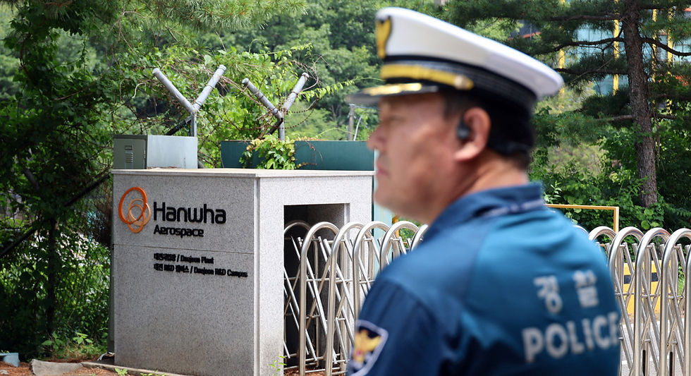 Five dead, two injured in fire at Hanwha Aerospace plant in South Korea