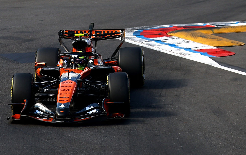 MOTOR RACING: Milestone weekend begins badly for McLaren