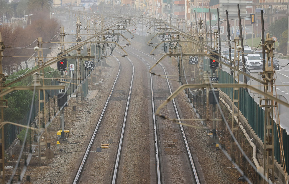 Fourth in a week: Train collides with crane in Spain's Murcia region