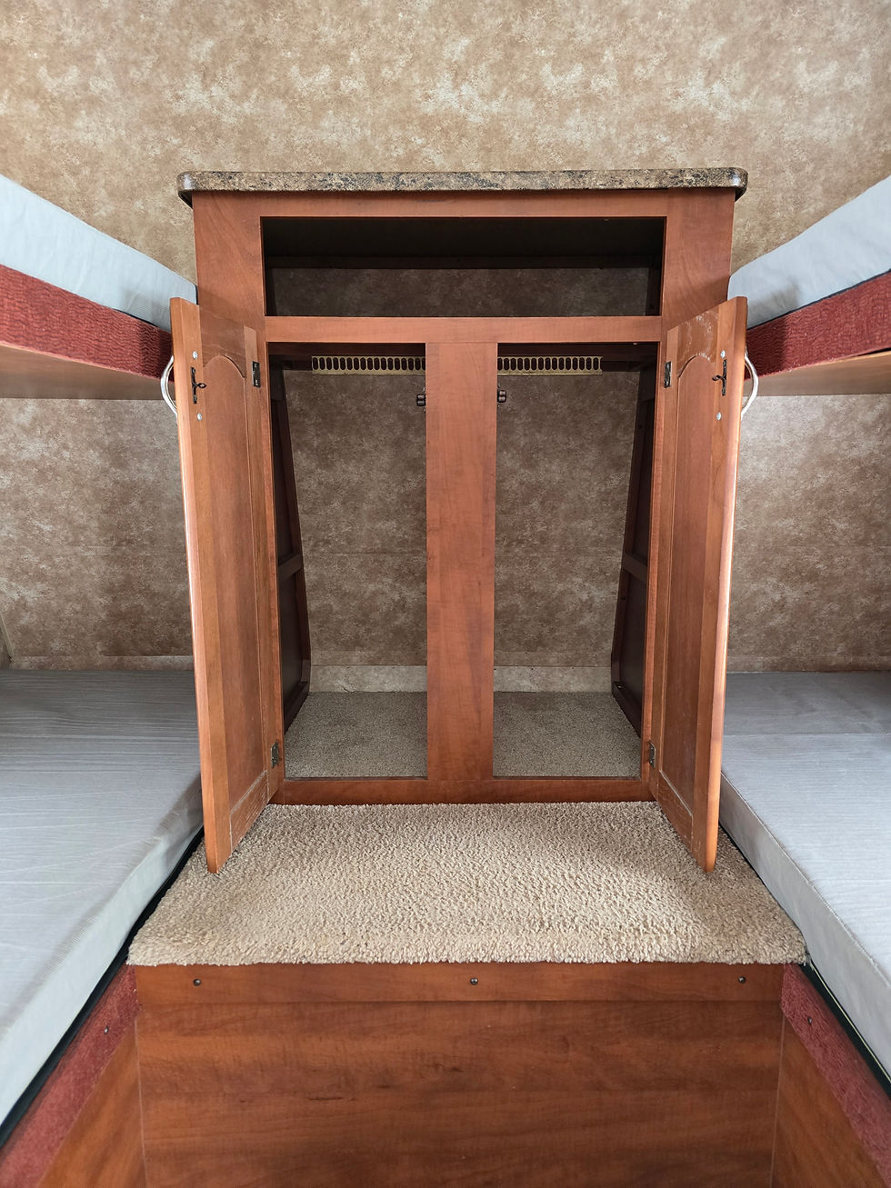 Bunkroom cupboard