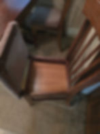 Storage in dining chairs