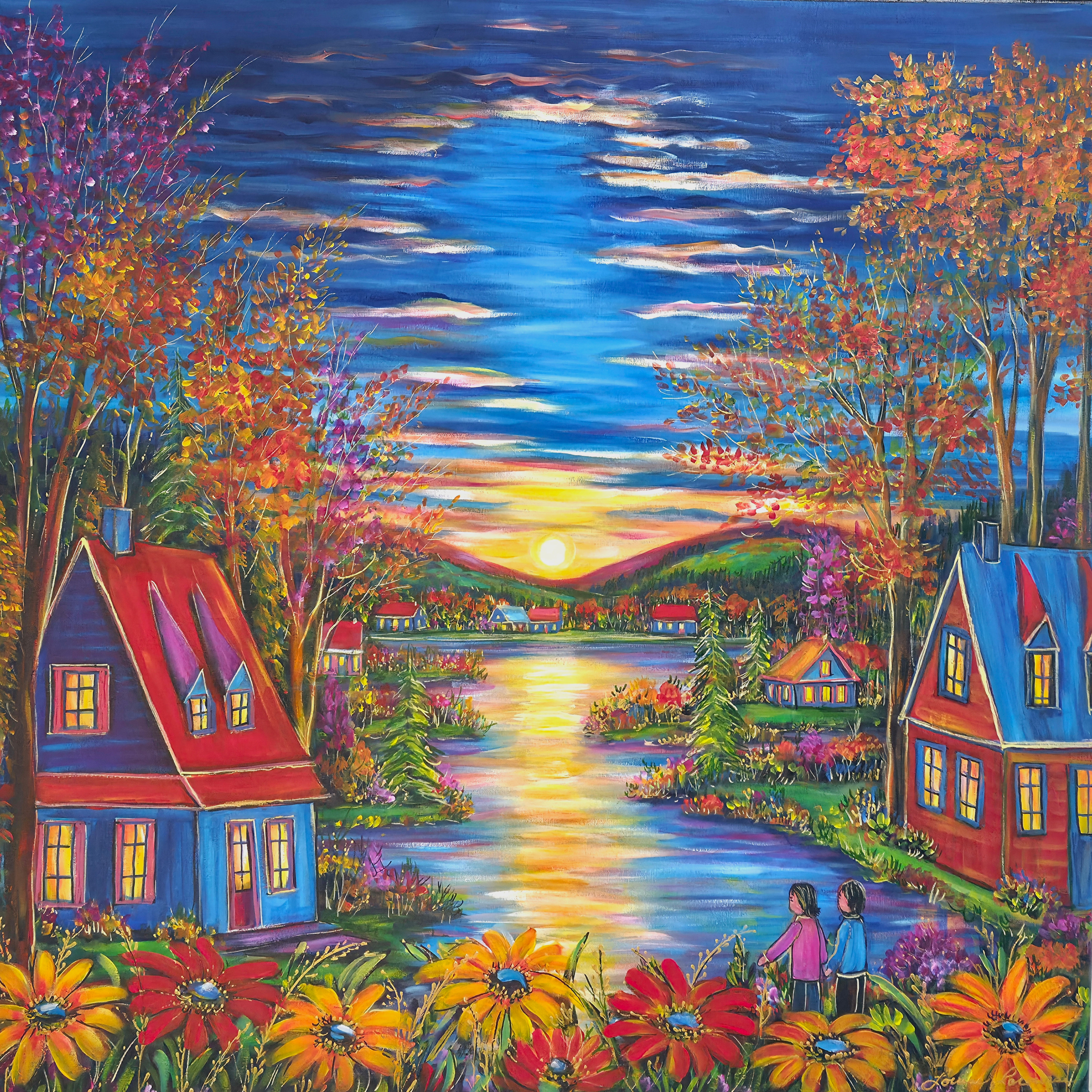 Lumière sur le lac