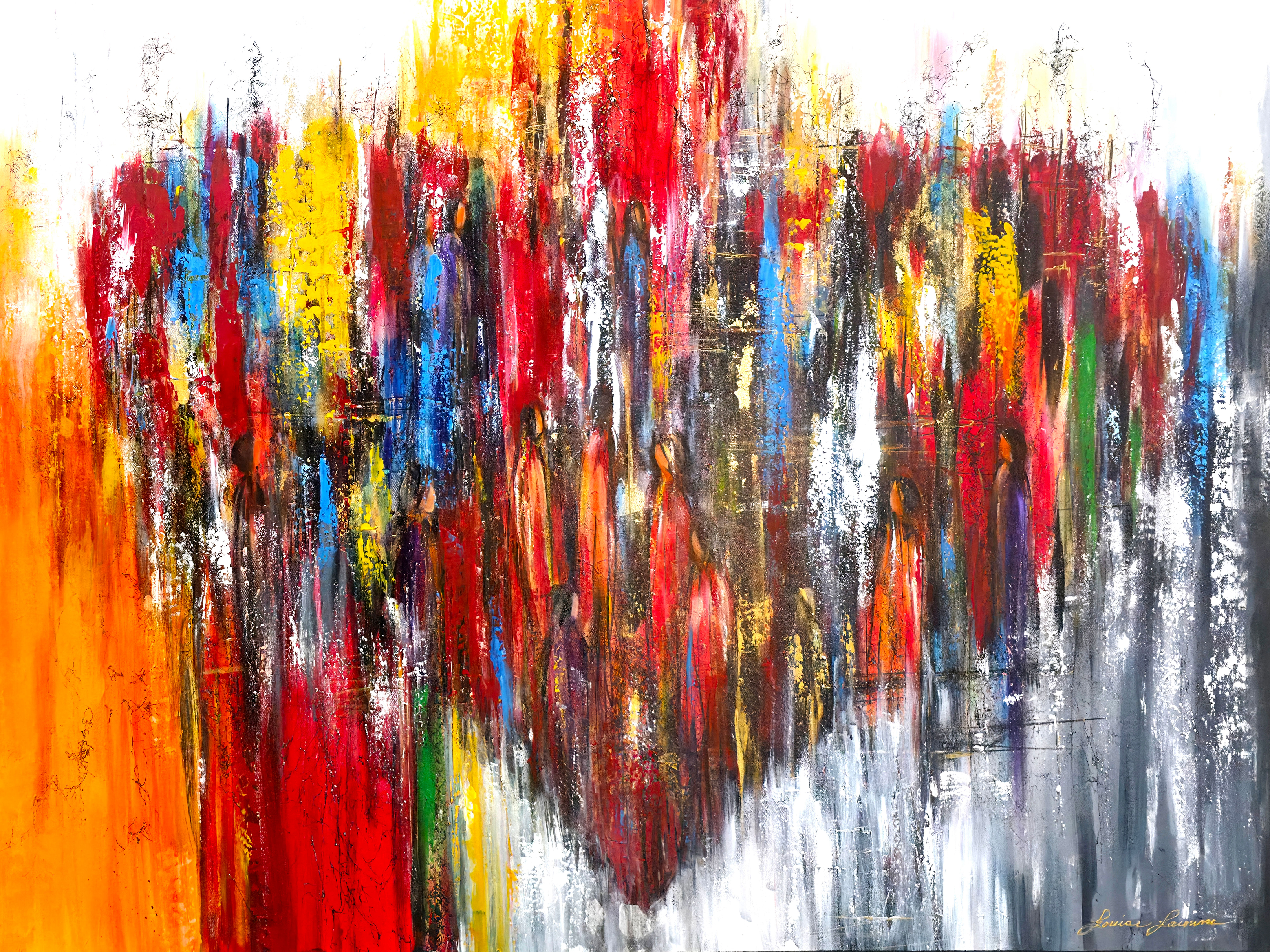 Lumière du coeur 36x48