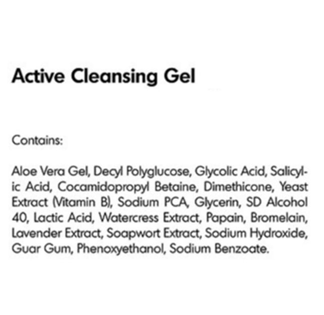 Thumbnail: Active Cleansing Gel with AHA & BHA