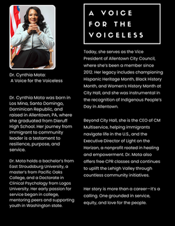 A VOICE FOR THE VOICELESS