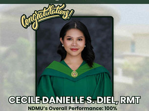 NDMU Celebrates 100% Passing Rate in August 2025 Medical Technologist Licensure Examination
