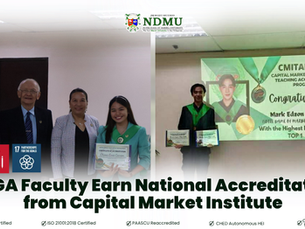 CBGA Faculty Earn National Accreditation from Capital Market Institute