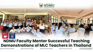 NDMU Faculty Mentor Successful Teaching Demonstrations of MLC Teachers in Thailand