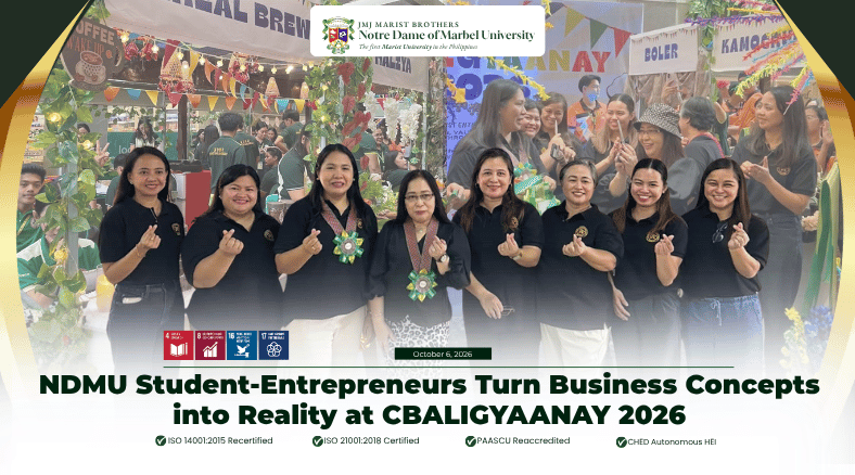 NDMU Student-Entrepreneurs Turn Business Concepts into Reality at CBALIGYAANAY 2026