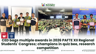 CED bags multiple awards in 2026 PAFTE XII Regional Students' Congress; champions in quiz bee, research competition 
