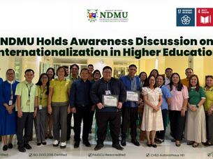 NDMU Hosts Awareness Discussion on Internationalization in Higher Education with CHEDRO XII