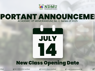 NDMU College Classes Start on July 14, 2025